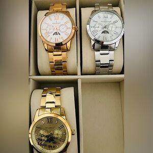 Peugeot Women’s Boyfriend Style Watches-Sold separately or all 3 for $200!